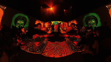 Vizion, still du show immersif